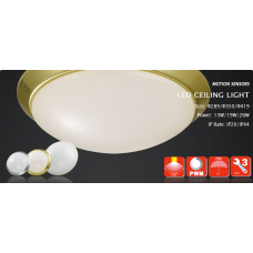 LED CEILING LIGHT WITH MOTION SENSOR